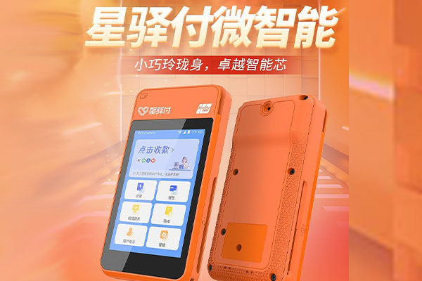 三才镇国通微电签POS机